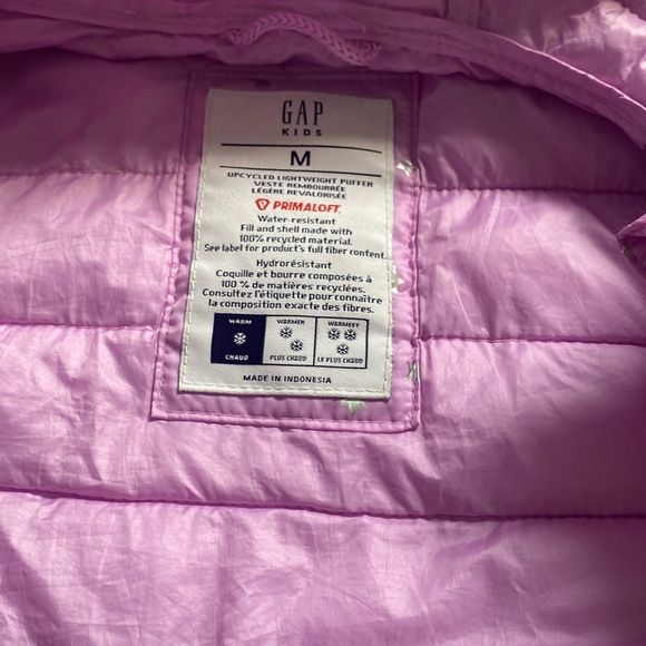 Girls Gap primaloft puffer - Picture 6 of 6